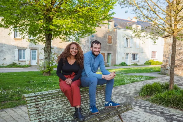 Clément et Stélane, fondateurs de Vert Soleil Conciergerie